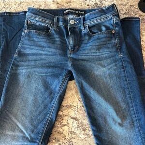 Express Women’s 4R Barely Boot Mid Rise Jeans